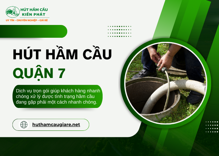 Dịch vụ hút hầm cầu trọn gói tại Kiến Phát