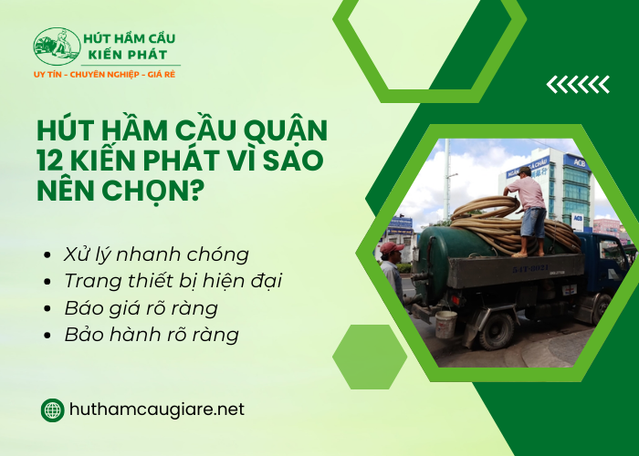 Tại sao nên lựa chọn đơn vị Kiến Phát để rút hầm cầu?